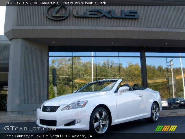 2010 Lexus IS 350C Convertible in Starfire White Pearl