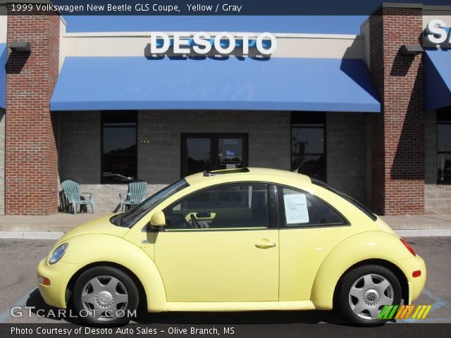 1999 Volkswagen New Beetle GLS Coupe in Yellow