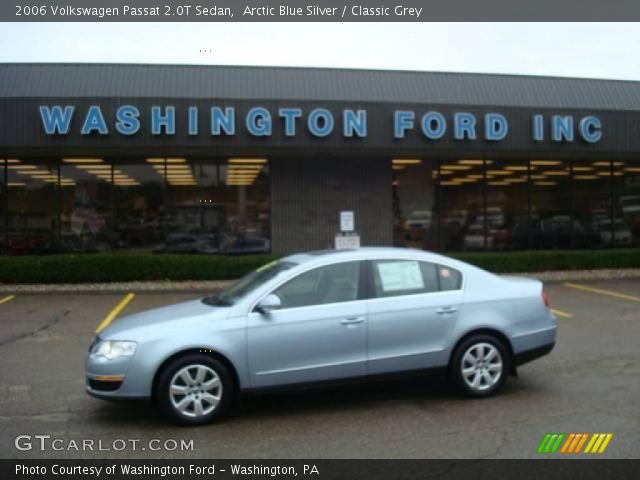 2006 Volkswagen Passat 2.0T Sedan in Arctic Blue Silver