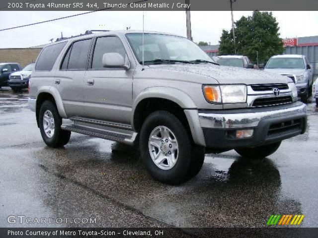 2002 Toyota 4Runner SR5 4x4 in Thunder Cloud Metallic