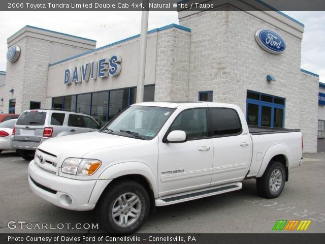 2006 Toyota Tundra Limited Double Cab 4x4 in Natural White