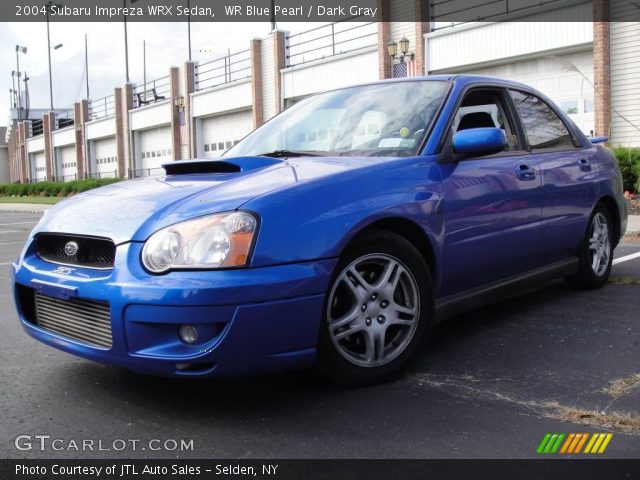 2004 Subaru Impreza WRX Sedan in WR Blue Pearl