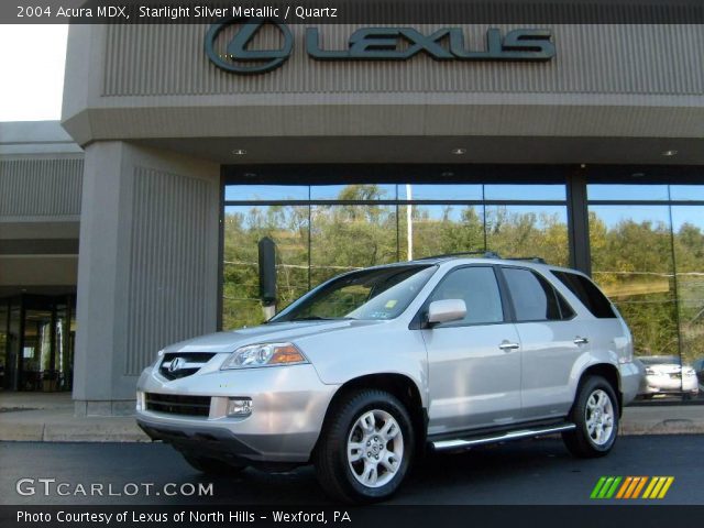 2004 Acura MDX  in Starlight Silver Metallic