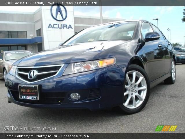2006 Acura TSX Sedan in Royal Blue Pearl