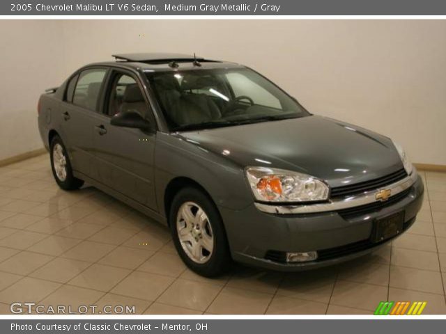 2005 Chevrolet Malibu LT V6 Sedan in Medium Gray Metallic