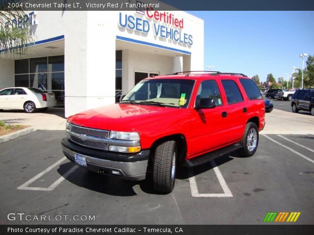 2004 Chevrolet Tahoe LT in Victory Red