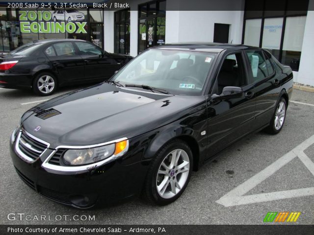 2008 Saab 9-5 2.3T Sedan in Black