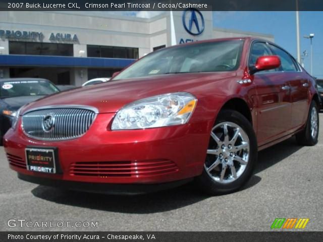 2007 Buick Lucerne CXL in Crimson Pearl Tintcoat