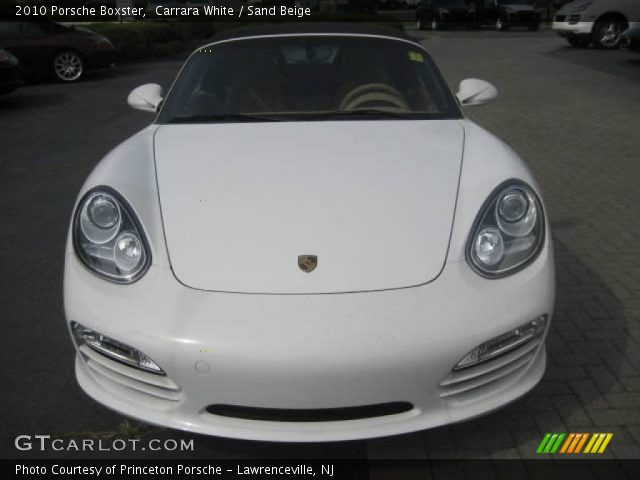 2010 Porsche Boxster  in Carrara White
