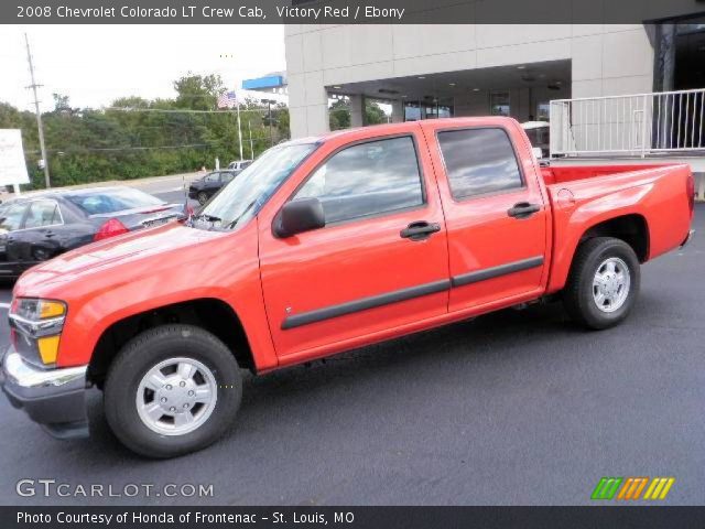 2008 Chevrolet Colorado LT Crew Cab in Victory Red