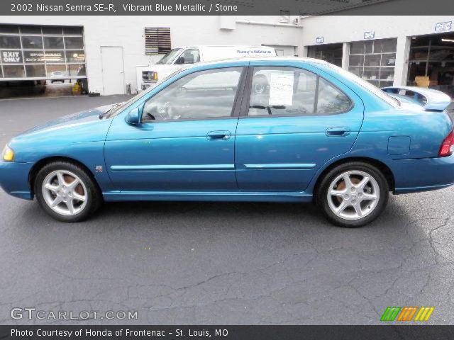 2002 Nissan Sentra SE-R in Vibrant Blue Metallic