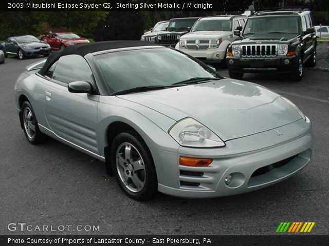 2003 Mitsubishi Eclipse Spyder GS in Sterling Silver Metallic