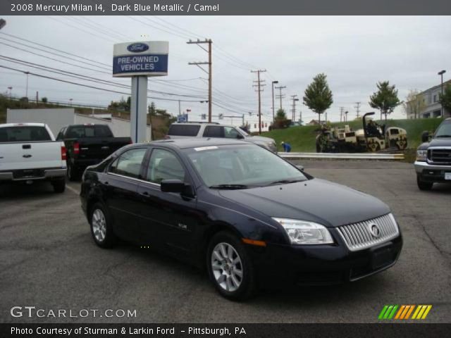 2008 Mercury Milan I4 in Dark Blue Metallic