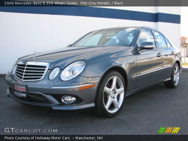 2009 Mercedes-Benz E 350 4Matic Sedan in Flint Grey Metallic