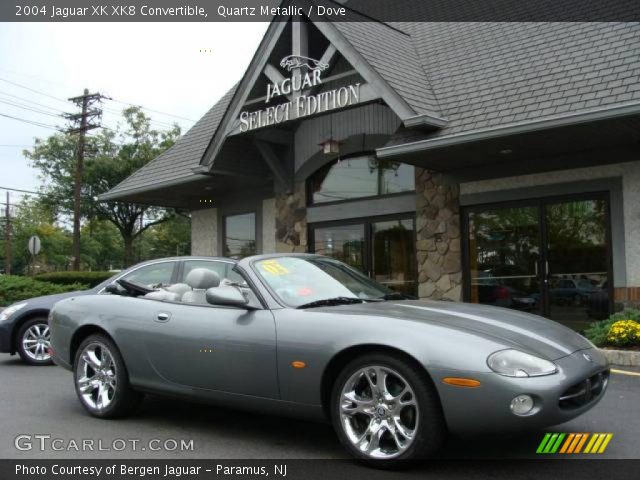 2004 Jaguar XK XK8 Convertible in Quartz Metallic