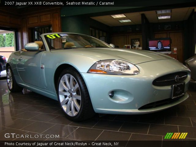 2007 Jaguar XK XK8 Convertible in Seafrost Metallic