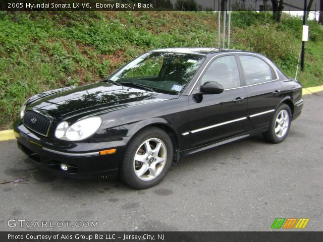 2005 Hyundai Sonata LX V6 in Ebony Black
