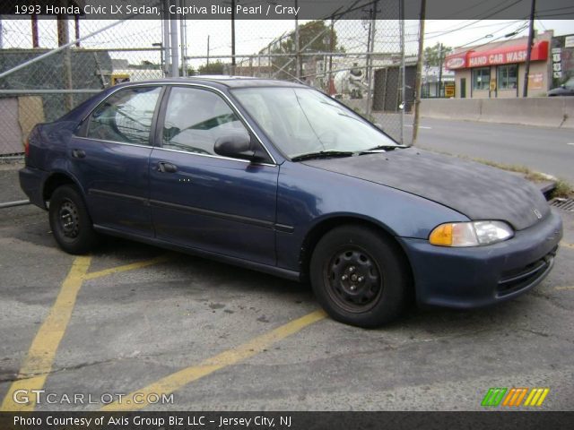 1993 Honda Civic LX Sedan in Captiva Blue Pearl