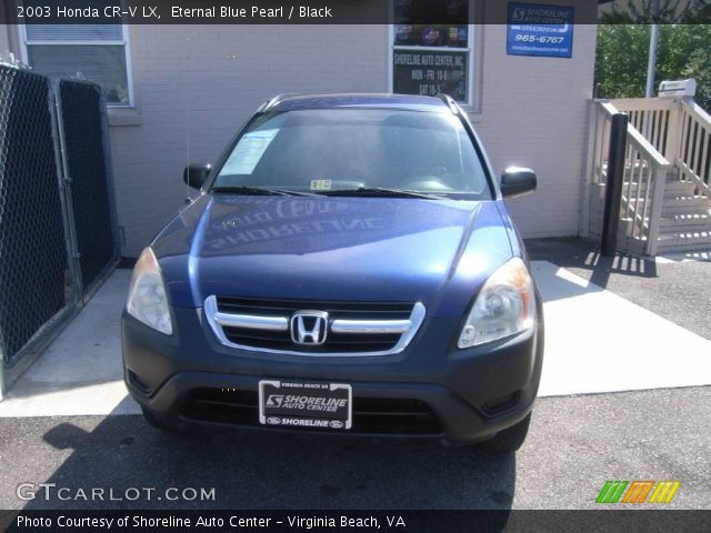 2003 Honda CR-V LX in Eternal Blue Pearl