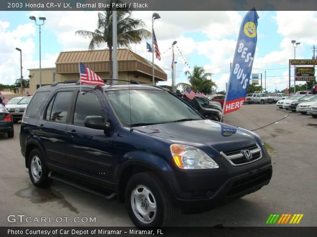 2003 Honda CR-V LX in Eternal Blue Pearl