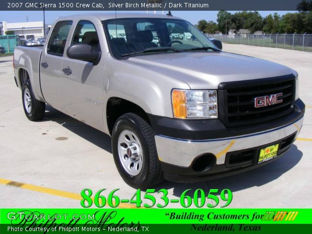 2007 GMC Sierra 1500 Crew Cab in Silver Birch Metallic