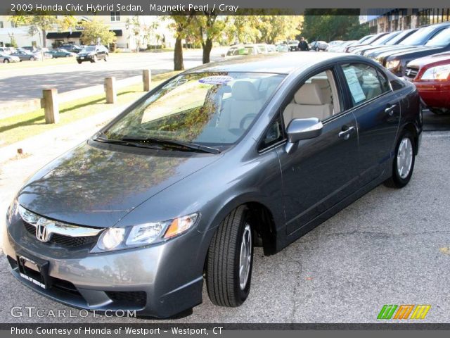 2009 Honda Civic Hybrid Sedan in Magnetic Pearl