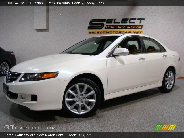2006 Acura TSX Sedan in Premium White Pearl