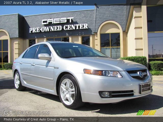 2007 Acura TL 3.2 in Alabaster Silver Metallic