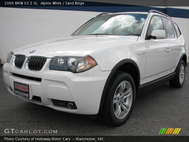 2006 BMW X3 3.0i in Alpine White