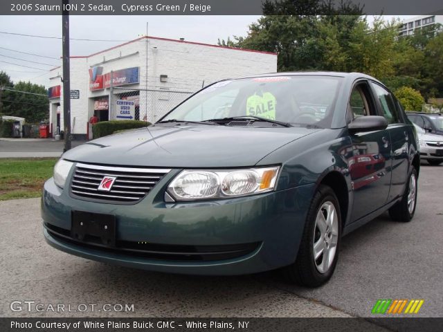 2006 Saturn ION 2 Sedan in Cypress Green
