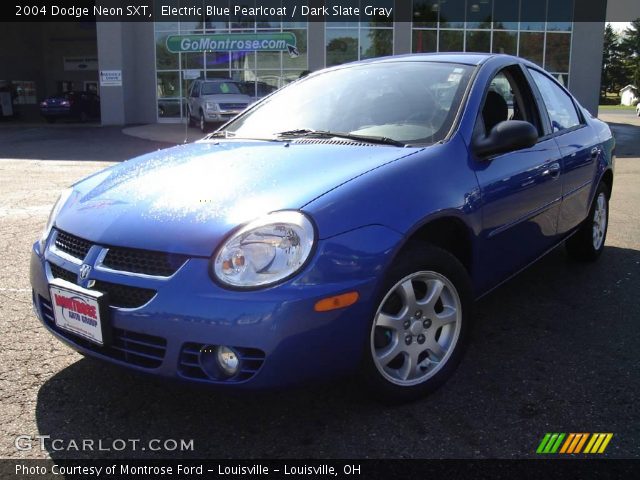 2004 Dodge Neon SXT in Electric Blue Pearlcoat