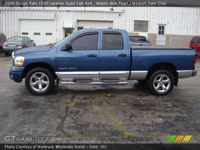2006 Dodge Ram 1500 Laramie Quad Cab 4x4 in Atlantic Blue Pearl