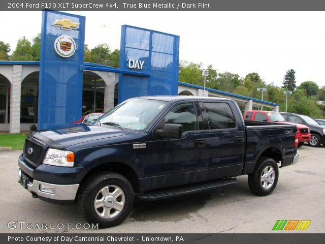 2004 Ford F150 XLT SuperCrew 4x4 in True Blue Metallic