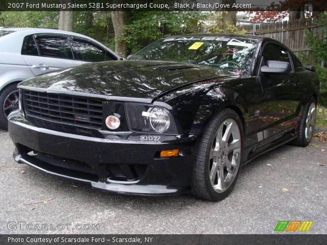 2007 Ford Mustang Saleen S281 Supercharged Coupe in Black