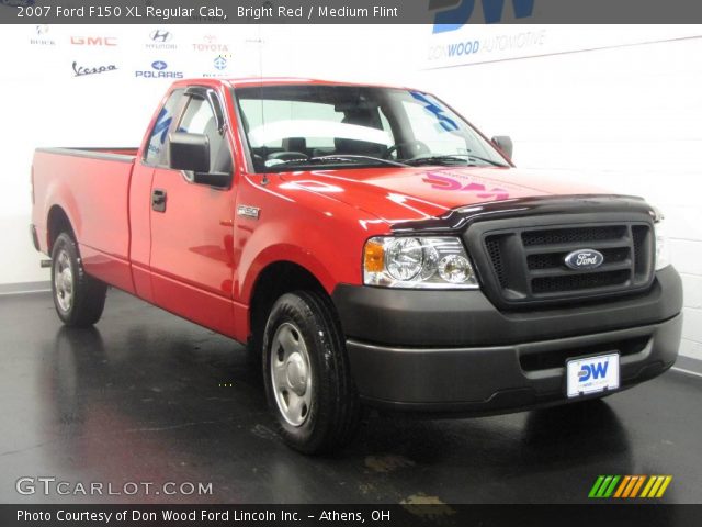 2007 Ford F150 XL Regular Cab in Bright Red