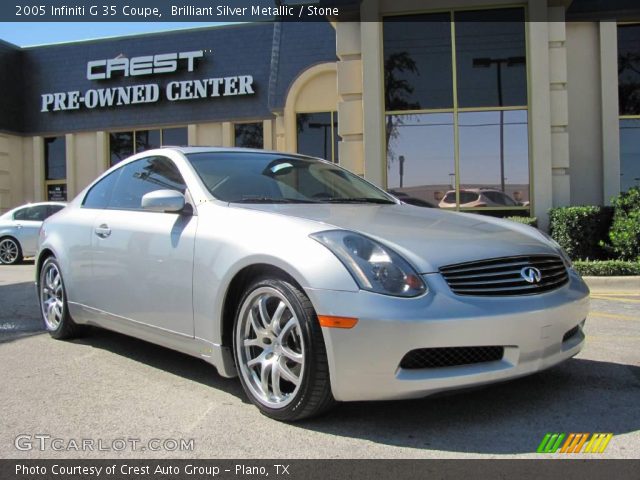 2005 Infiniti G 35 Coupe in Brilliant Silver Metallic