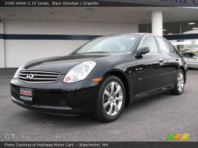 2006 Infiniti G 35 Sedan in Black Obsidian