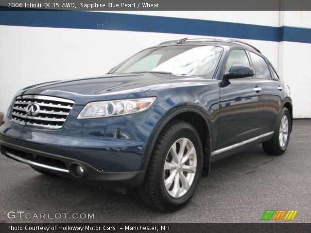 2006 Infiniti FX 35 AWD in Sapphire Blue Pearl