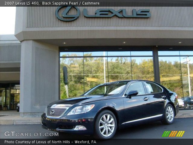 2007 Lexus LS 460 in Black Sapphire Pearl