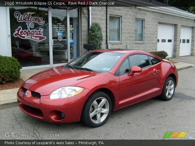 2008 Mitsubishi Eclipse GS Coupe in Rave Red