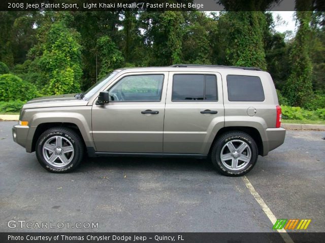 2008 Jeep Patriot Sport in Light Khaki Metallic
