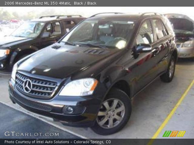 2006 Mercedes-Benz ML 350 4Matic in Black