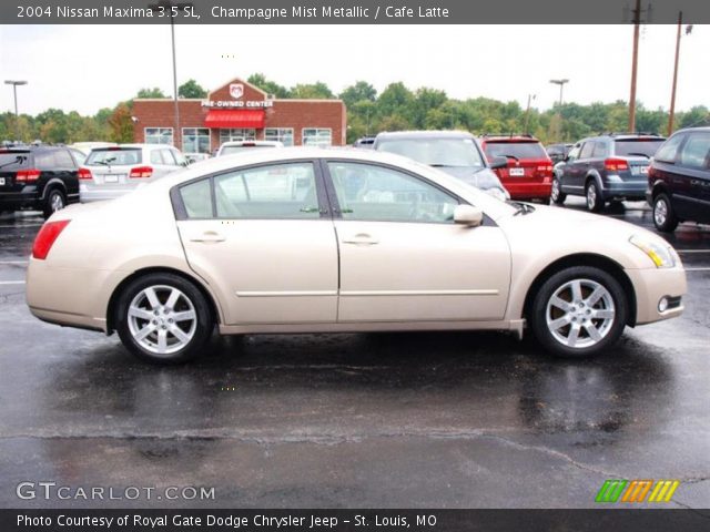 2004 Nissan Maxima 3.5 SL in Champagne Mist Metallic
