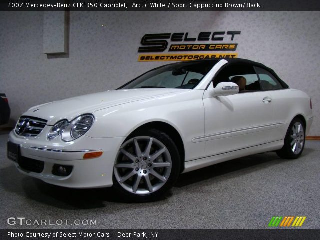 2007 Mercedes-Benz CLK 350 Cabriolet in Arctic White