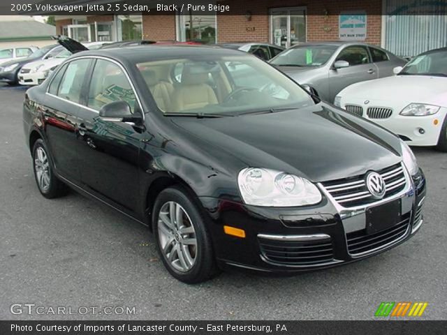 2005 Volkswagen Jetta 2.5 Sedan in Black