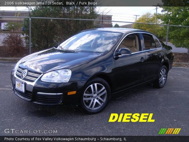2006 Volkswagen Jetta TDI Sedan in Black
