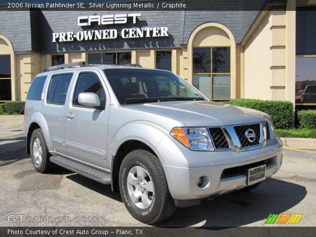 2006 Nissan Pathfinder SE in Silver Lightning Metallic