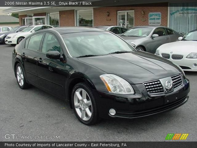 2006 Black nissan maxima sale #7
