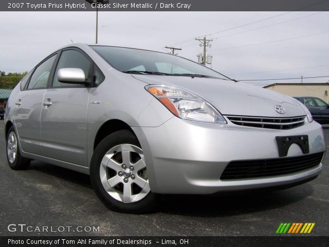 2007 Toyota Prius Hybrid in Classic Silver Metallic