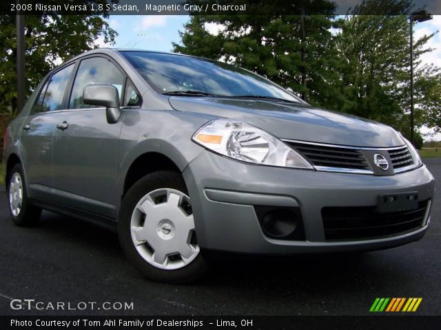 2008 Nissan Versa 1.8 S Sedan in Magnetic Gray